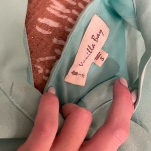 Vanilla bay mint green dress